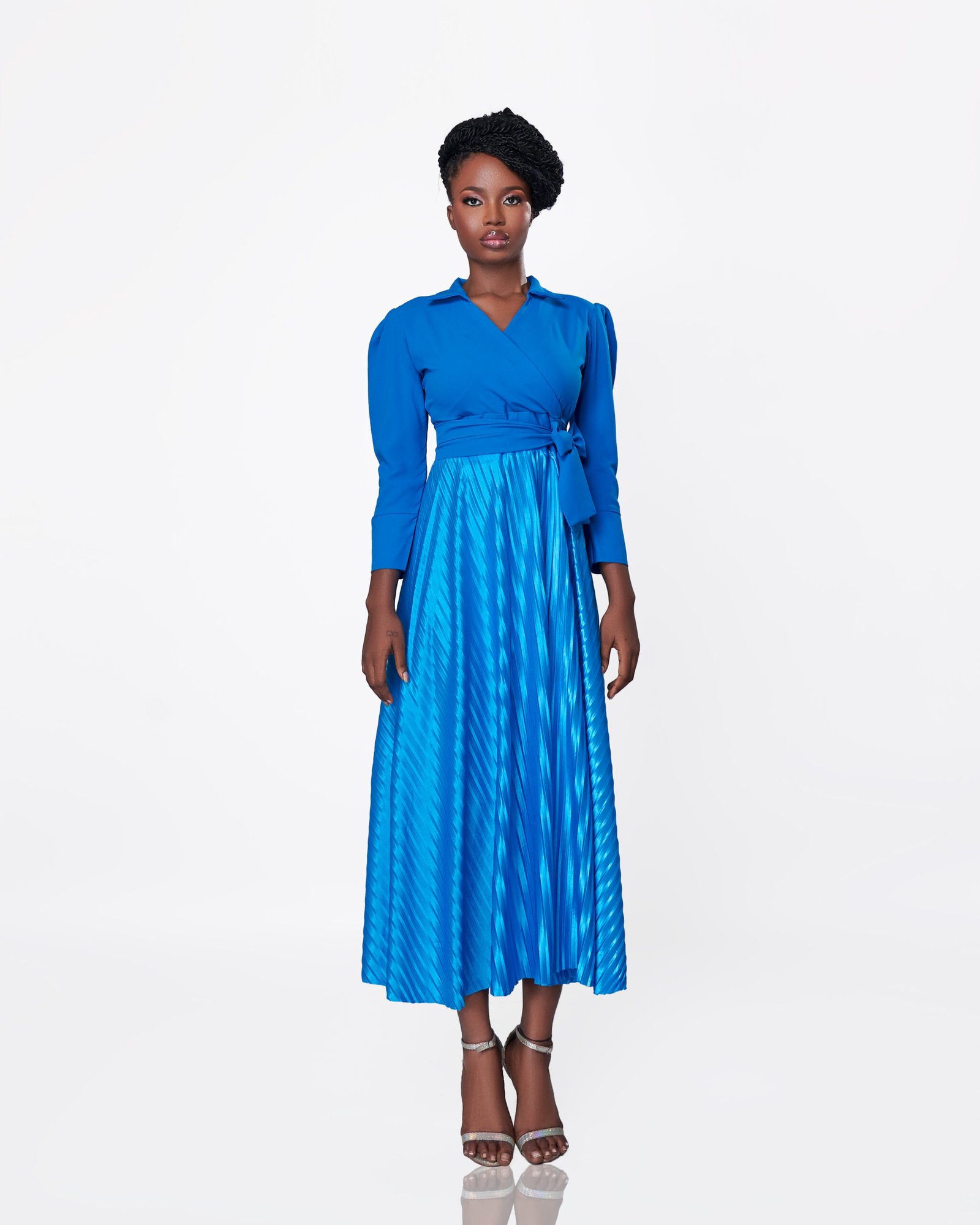 Lukabi Blue Full length Gown