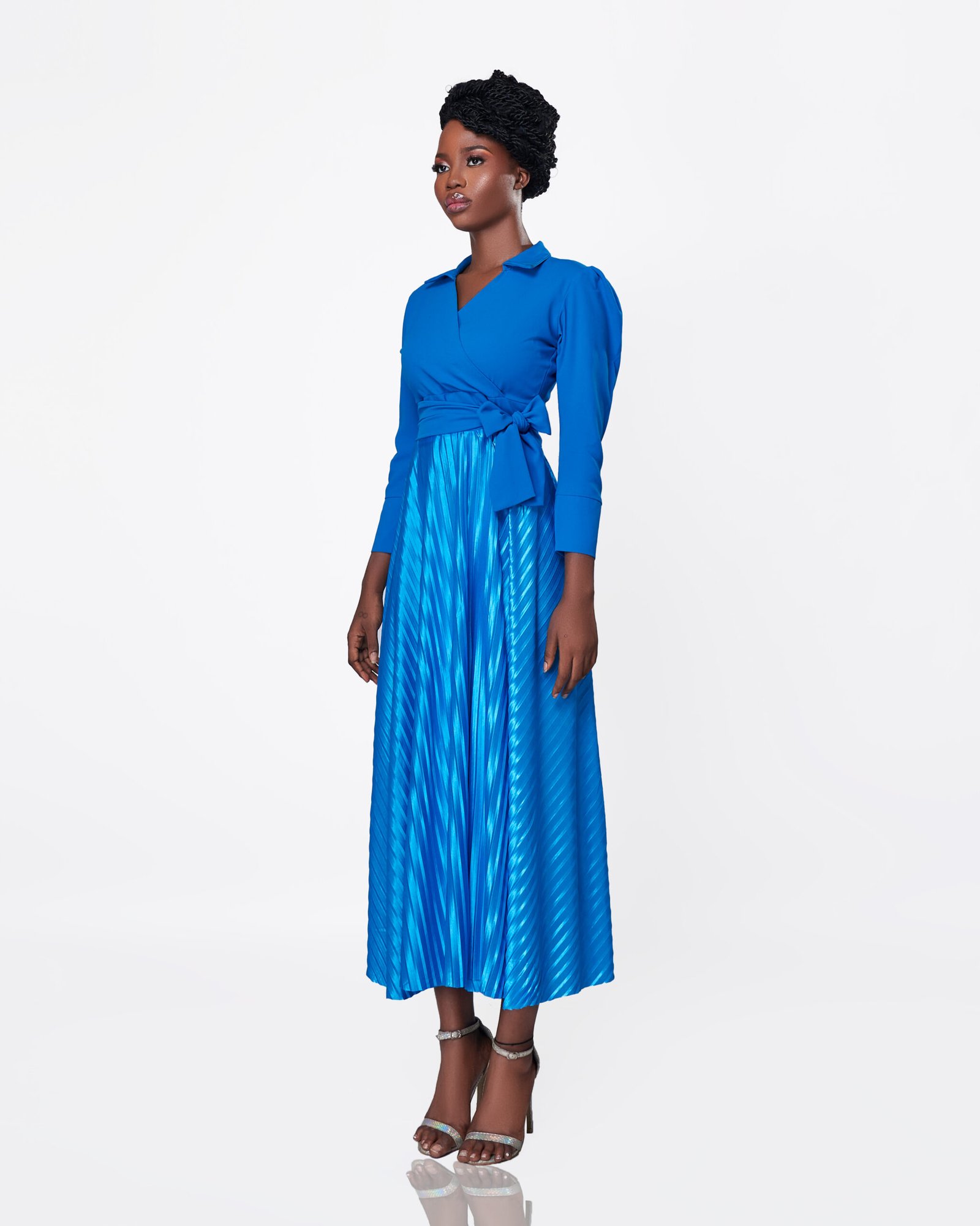 Lukabi Blue Full length Gown - Image 3